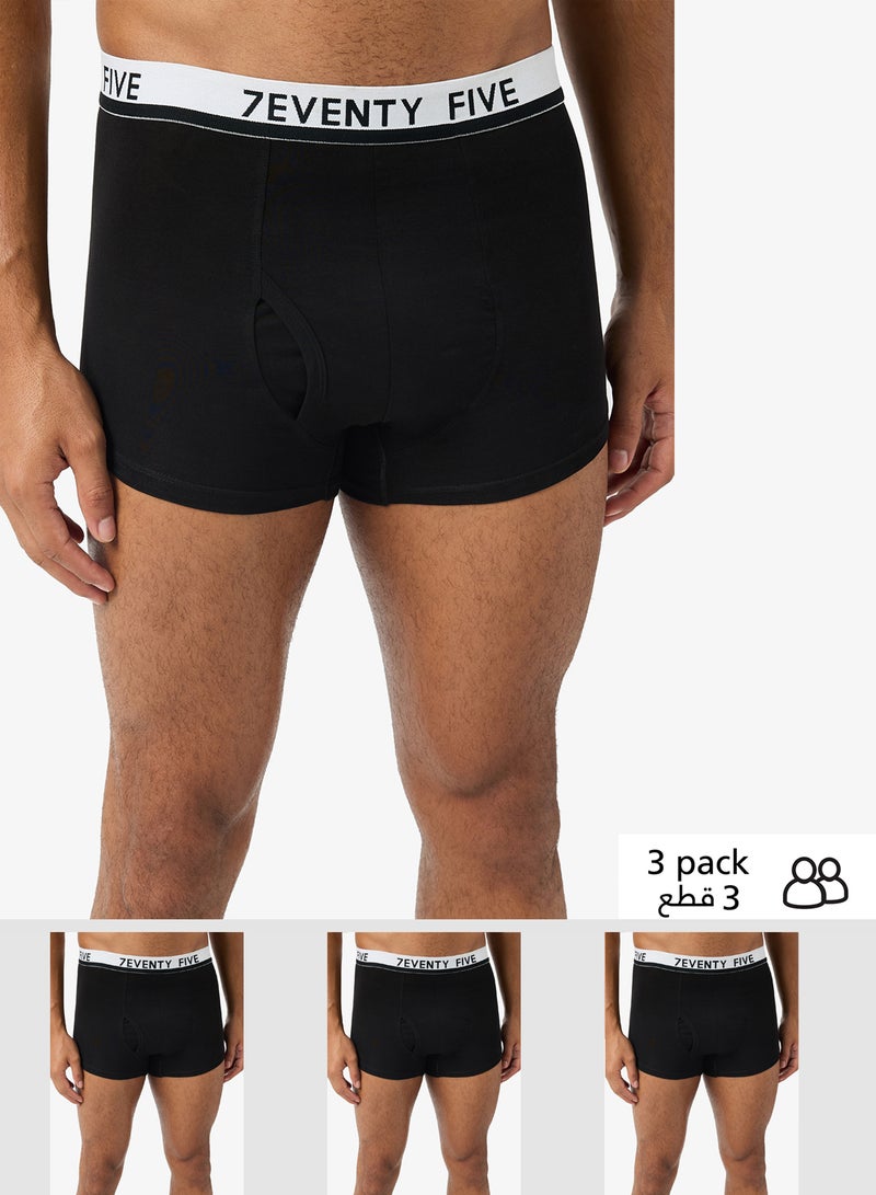 Seventy Five Basics Pack of 3 Boxer Briefs - Image 1